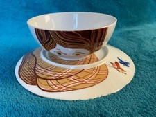 Déjeuner Bol Et Assiette En Porcelaine Schirnding Bavaria.