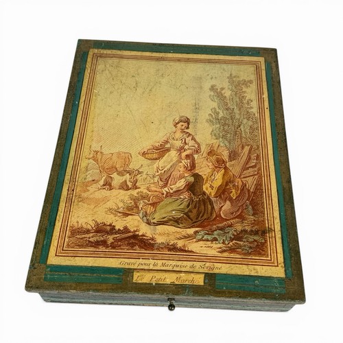 Coffret ancien marquise - coffret,