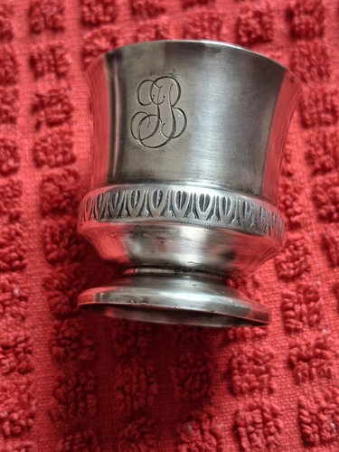 Ancien coquetier métal - coquetier,