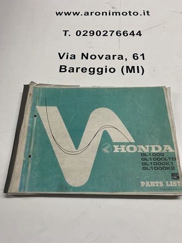 Catalogue pièces honda gl - catalogue,