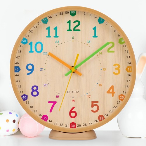 Horloge murale apprentissage - horloge,