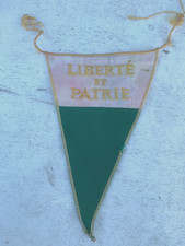 1 ancien Fanion touristique   vélo Caravane SUISSE VAUD "LIBERTE ET PATRIE"