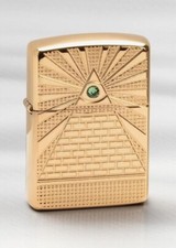 ZIPPO ★ EYE OF PROVIDENCE (Armor - Swarovski crystal)
