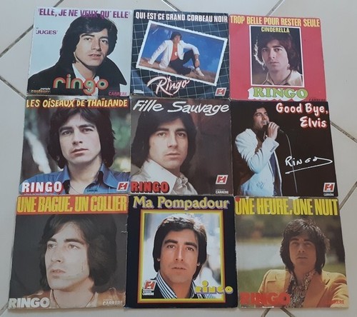 Lot disques vinyles - disques, 45