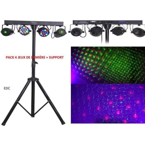 Pack projecteurs led dmx - 4,