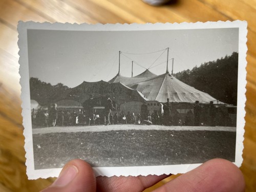 Photo 1930 1940 ancien - photo, cirque