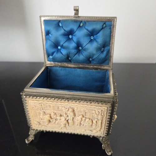 Coffret bijou soie - coffret,