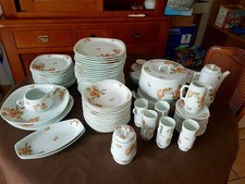service de table en porcelaine limoges vintage