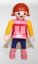 PLAYMOBIL 5568 9276 ENFANT PETITE FILLE ROUSSE PARC AIRE DE JEUX