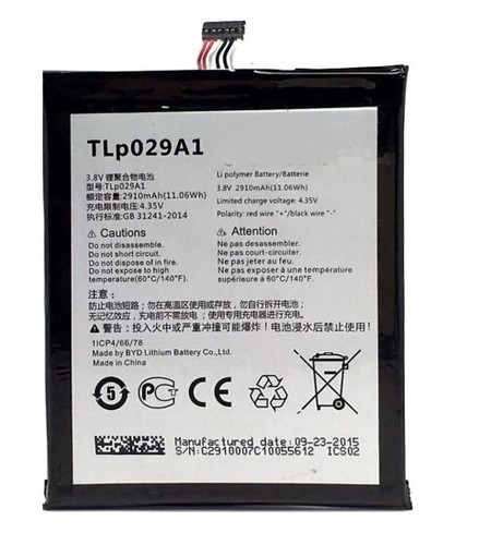 Batterie tlp029a1 pour alcatel - pour,
