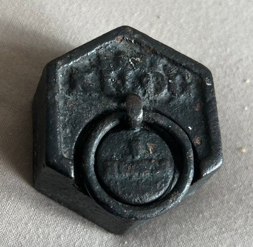 Poids fonte hexagonal 2 - poids, 1/2