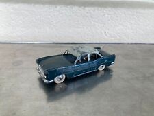 QUIRALU SIMCA VEDETTE BICOLORE 1/43EME VERTE TOIT BLANC VOITURE MINIATURE