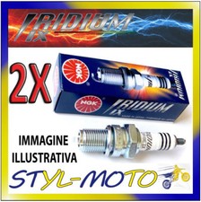 Kit 2 Bougies Ngk Iridium Spark Plug Br8Eix MV Agusta 350 Be GT/S/Scrambler 350