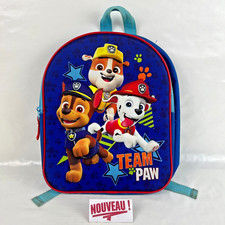 ➜PETIT SAC À DOS CARTABLE ENFANT PAT PATROUILLE écolier école maternelle 32 cm