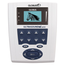 Globus Echographe vétérinaire professionnel Ultrasoundvet 4000 Blanc/Bleu
