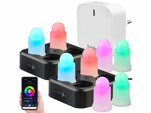 Bougies led rvbb connectées - bougies,