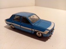 Dinky Toys 1424G F Renault R12 Gordini bleue avec bandes blanches 1/43 original