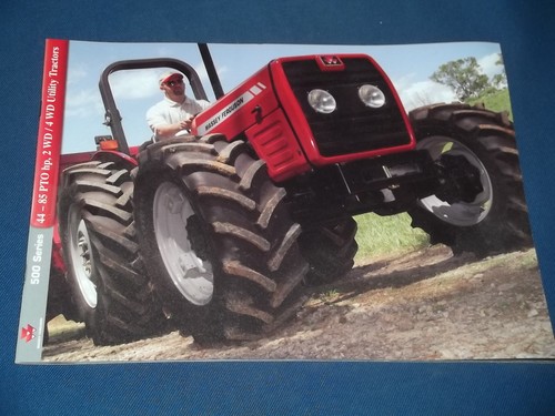 Brochure vente tracteur - du,