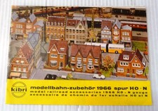 catalogue kibri trains ho + N + accessoires 1966