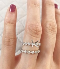 18k White Gold Engagement Ring