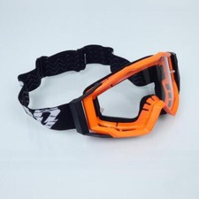 Masque lunette cross Noend 7.2 Cracked Series orange pour moto supermotard Neuf