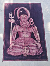 Shiva Tenture indienne Batik