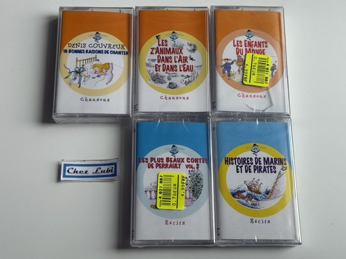 Lot cassettes audio - audio, enfants