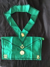 tablier maçonnique ordre de Memphis