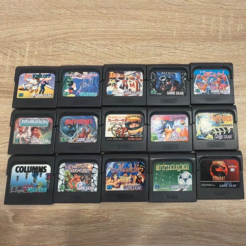 Lot jeux sega game gear - 15,