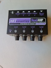 ART Head Amp - Ampli pour casques diviseur 4 canaux - pas d'adaptateur