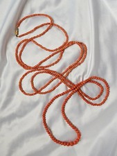 Très long sautoir ancien Art