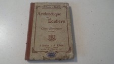 Ancien livre Arithmétique des