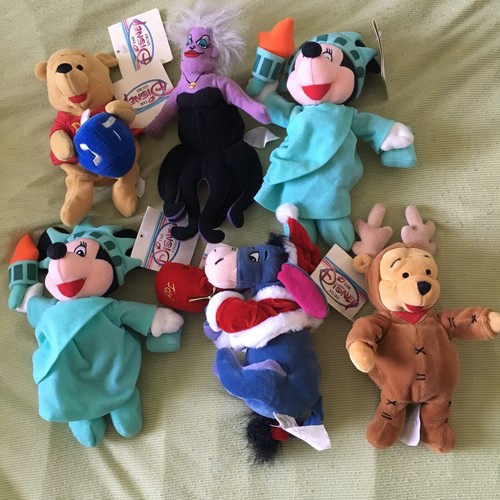 Disney mini bean bag plushies - disney,