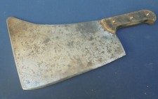 Ancien Gros HACHOIR TRANCHE de