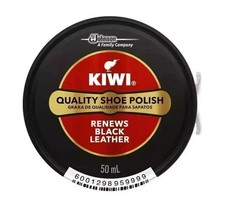 5 x cuir noir original KIWI