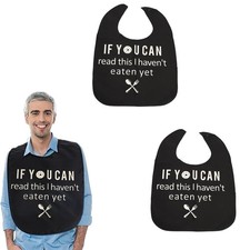 2 Pièces Bavoirs Pour Adultes