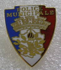 pins POLICE MUNICIPALE BLASON