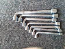 7 clés à pipe Facom  72  vintage  collector toujours garantie