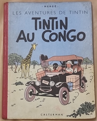 Tintin au congo - tintin, -2-