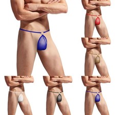 String slip sexy homme maille