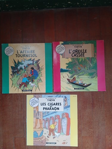 Lot vinyle tintin - lot,
