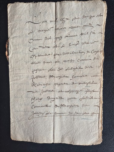 Archives 1625 1670 lot 7 - archives,