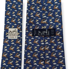 Cravate Hermès en soie à