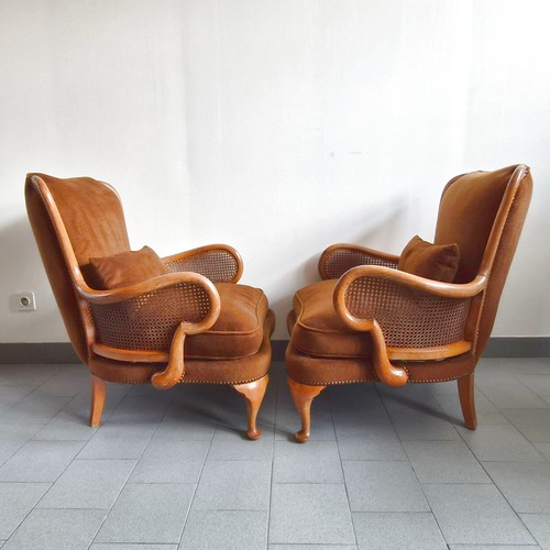 Paire fauteuils bergeres - paire, de