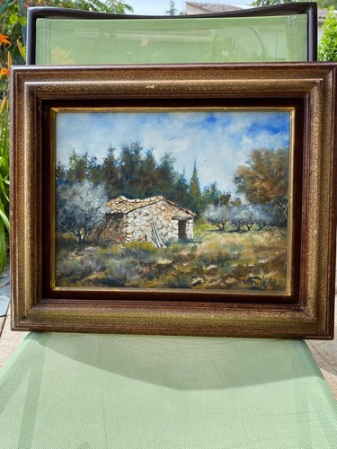 Tableau sur toile signé - toile,