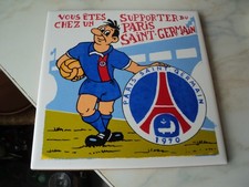 Pavé terre cuite céramique PSG en TBE......