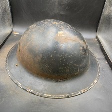 Original WW2 Britannique Maison Avant Civil Défense Mk2 Brodie de Casque