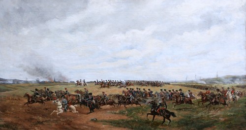 Tableau encadré militaria
