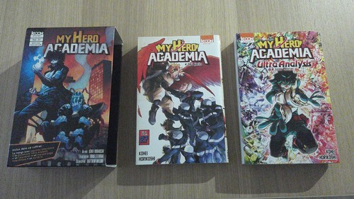 Manga coffret hero academia - coffret,