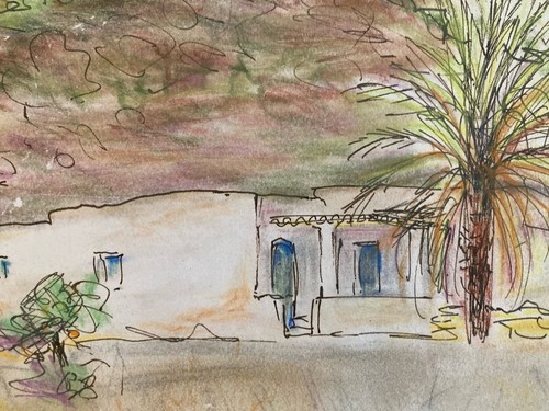 Très beau dessin aquarelle - dessin,